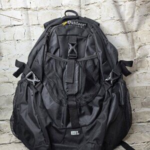 Outdoor Products Hiking Backpack 30L Rucksack Unisex Black NWOT
